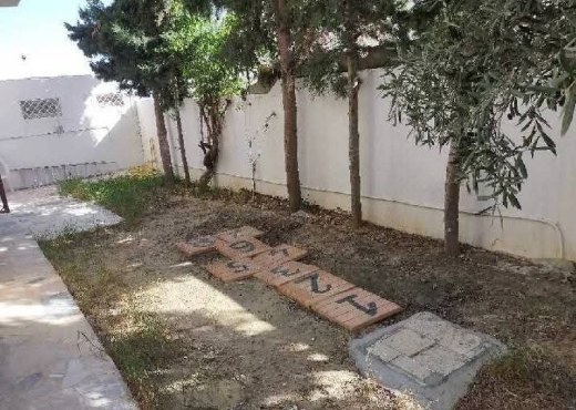 📍 JARDINS D’EL MENZAH 2 : REZ-DE-CHAUSSÉE DE VILL