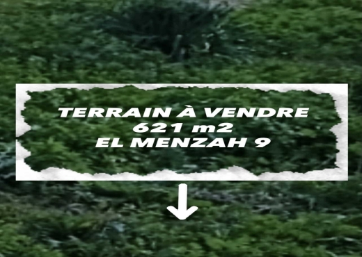 📍 EL MENZAH 9  :  TERRAIN À VENDRE