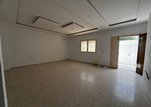📍GHAZELA CITÉ ESSAHAFA  : VILLA S+3 AVEC JARDIN